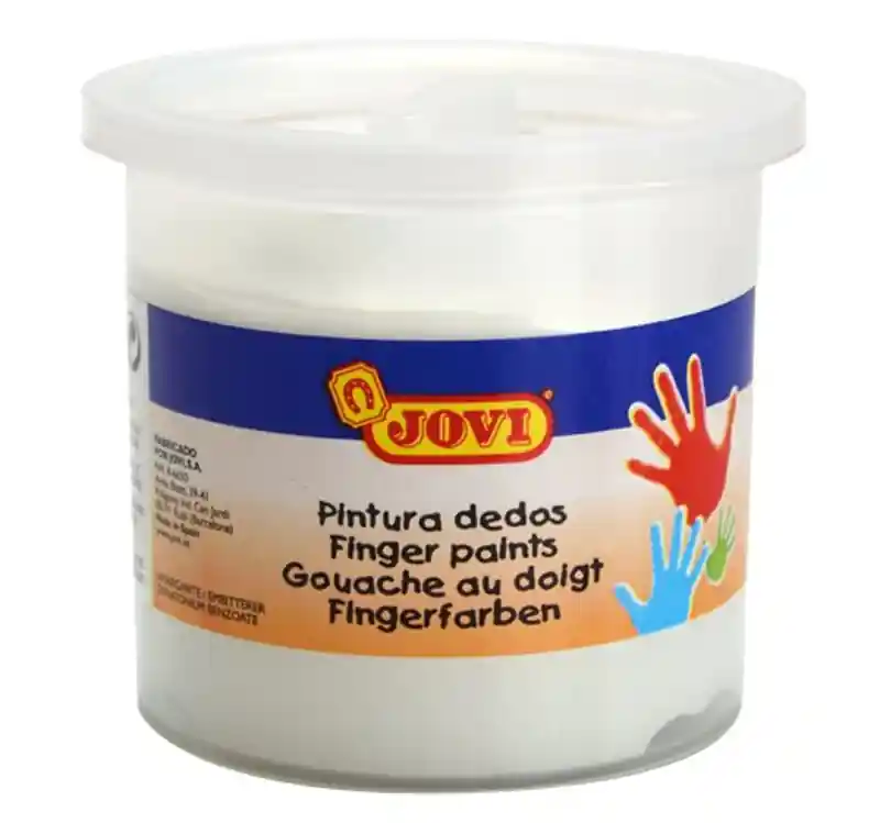 Prstová barva Jovi 125ml bílá (Poprokan.cz) Nejprodávanější