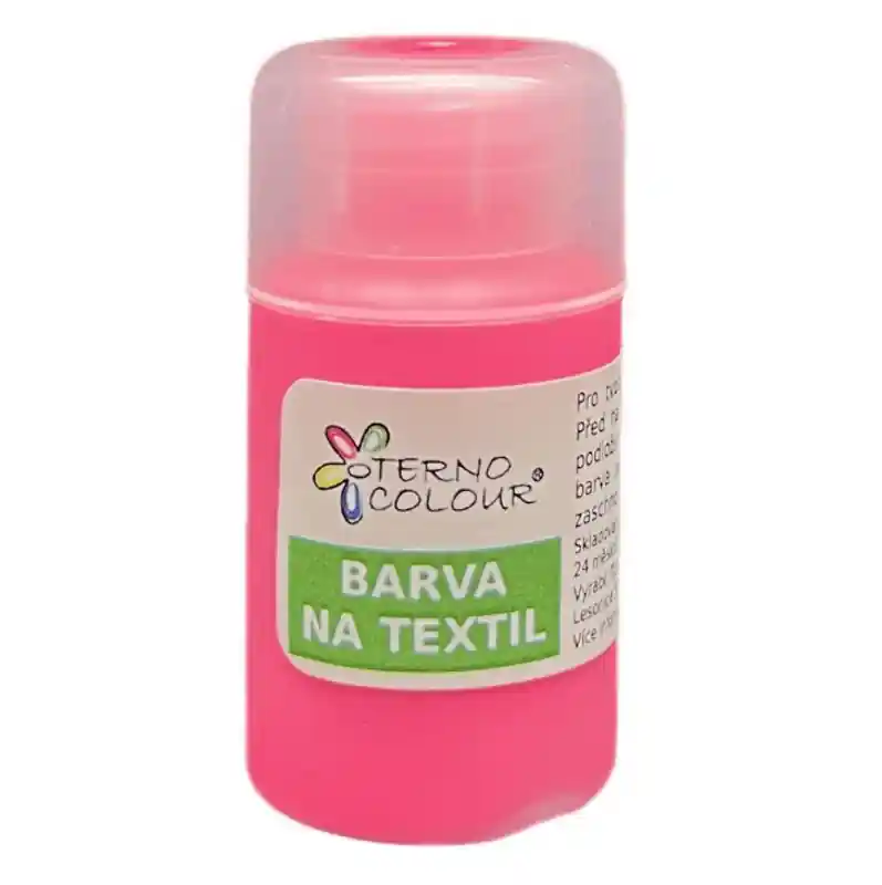 Barva na textil Terno 20g Neon červená (Poprokan.cz) Sezónní Sleva