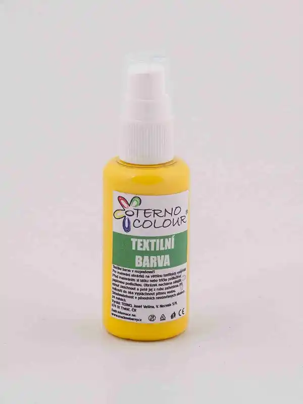 Výprodej Barva na textil ve spreji 50ml červená (Poprokan.cz)