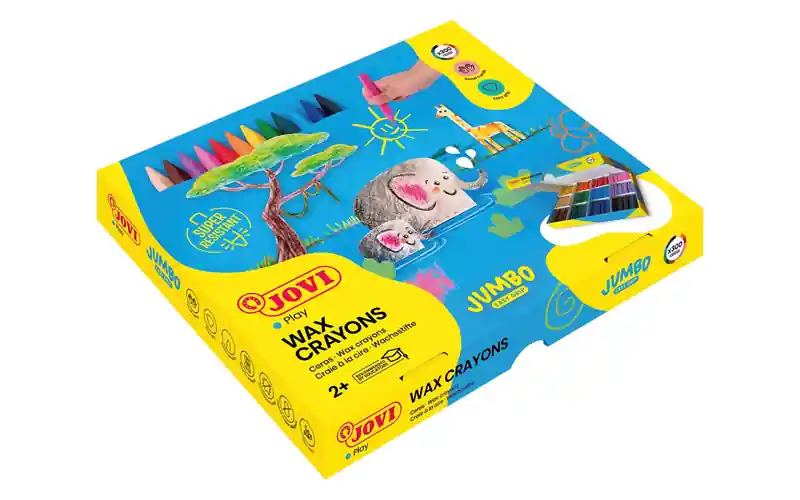 Must-Have Trojhranné voskovky Jovi Jovicolor Triwax 300ks 12barev (Poprokan.cz)