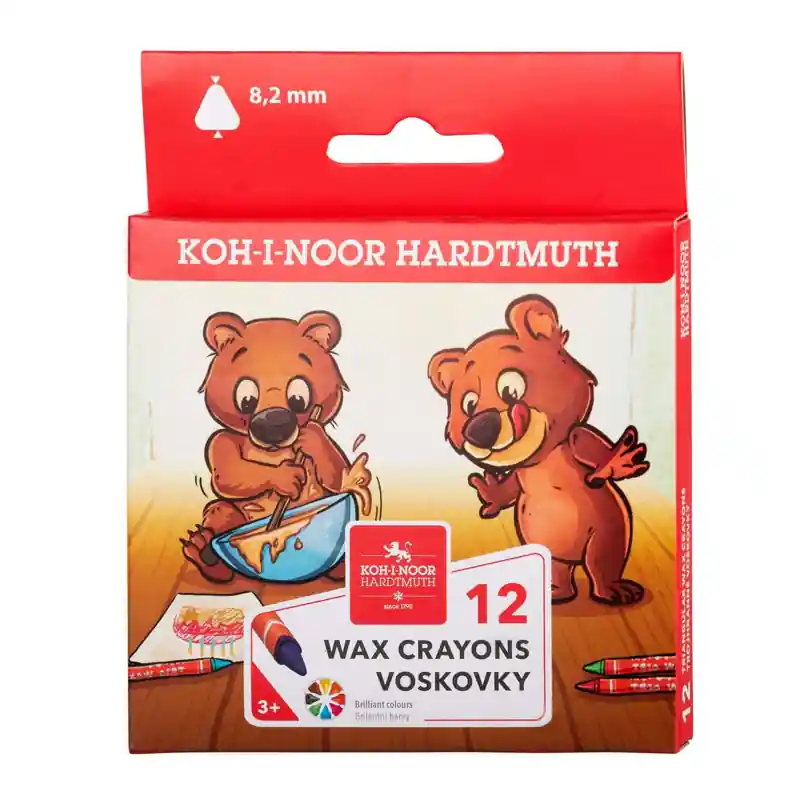 Zlevněný Trojhranné voskovky Koh-i-noor 8272 12ks (Poprokan.cz)