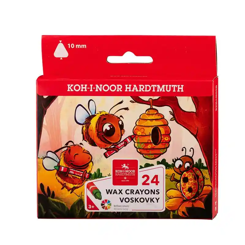 Poslední Šance Trojhranné voskovky Koh-i-noor 24ks (Poprokan.cz)
