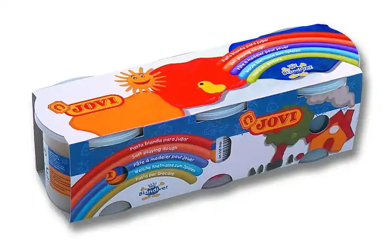 Modelovací hmota Jovi měkká Blandiver® 3x110g (Poprokan.cz) Zlevněný