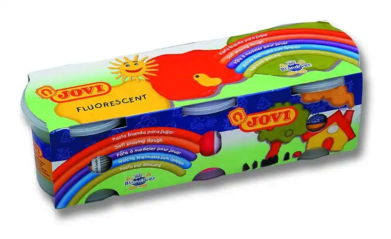 Odeslání Ihned Modelovací hmota Jovi měkká Blandiver® 3x110g neonová (Poprokan.cz)