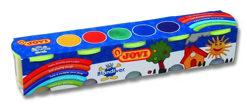 Objednat Nyní Modelovací hmota Jovi měkká Blandiver® 5x110g (Poprokan.cz)