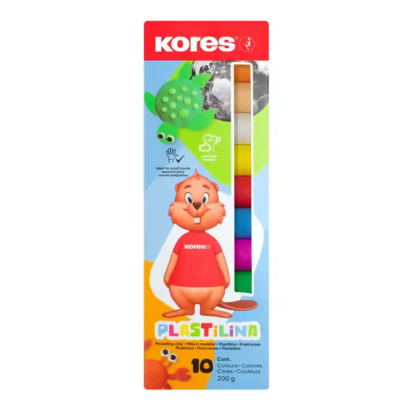 Modelovací hmota Kores 10ks 200g (Poprokan.cz) Tovární Cena