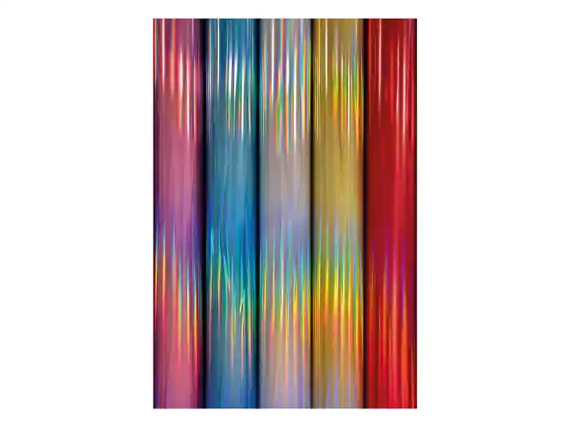 Tovární Cena Balicí fólie 70x300cm role hologram mix (Poprokan.cz)