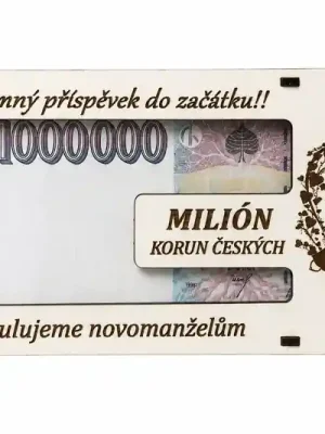 Oblíbený Dárková krabička na peníze