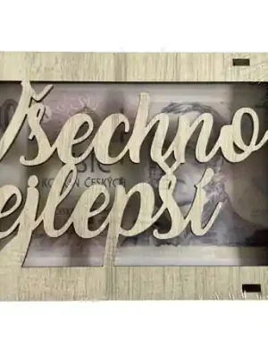 Dárková krabička na peníze Originální