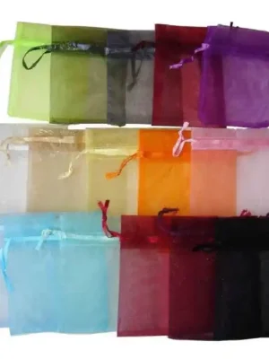 Sleva Dárkový sáček 15x23cm organza (Poprokan.cz)