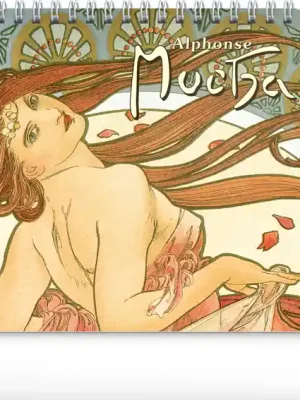 Víkendová Akce Stolní kalendář 2027 Alfons Mucha (Poprokan.cz)