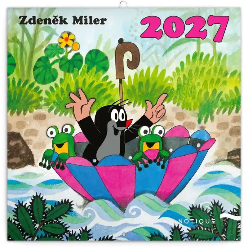 Nakupujte Hned Nástěnný kalendář 2027 Krteček poznámkový (Poprokan.cz)